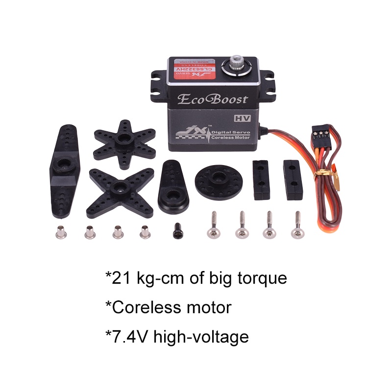 Động Cơ Servo Jx CLS6322HV 21KG Cho Máy Bay Điều Khiển Từ Xa