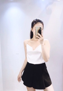Áo 2 dây cổ đổ