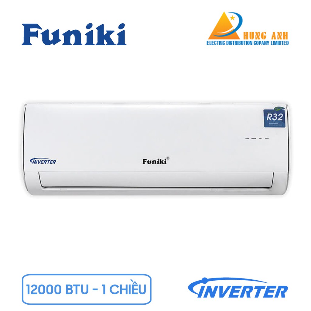 Điều hòa Funiki Inverter 1 chiều 12000 BTU HIC12MMC