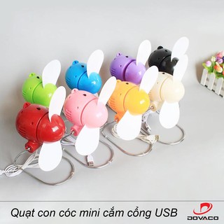 Quạt con cóc mini cắm cổng USB