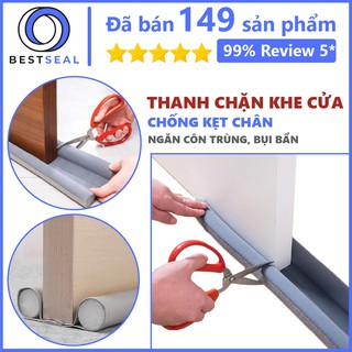 Nẹp Mút Xốp 95cm Chặn Khe Cửa, Ron Chặn Cửa Chống Gió Mùa, Cách Nhiệt, Cách Âm, Ngăn Côn Trùng, Chống Kẹt Tay Chân Bé