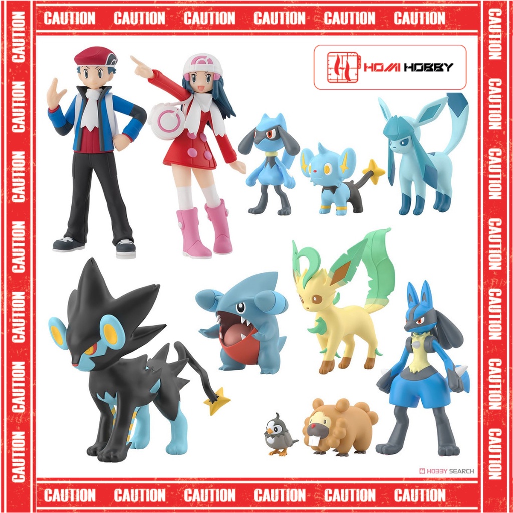 Mô hình Pokemon Bandai Scale World 1/20 Sinnoh Vol 2