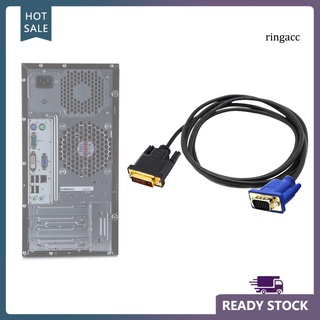 Dây cáp chuyển đổi ổn định từ pvc dvi sang vga cho video