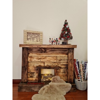 (inbox shop trc khi đặt) Lò sưởi decor