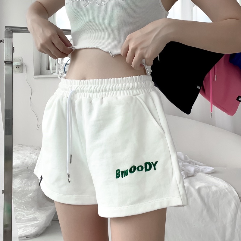 Quần Short thun BMOODY ……. Thêu nổi,Chất dày SIÊU CHẤT LƯỢNG | BigBuy360 - bigbuy360.vn