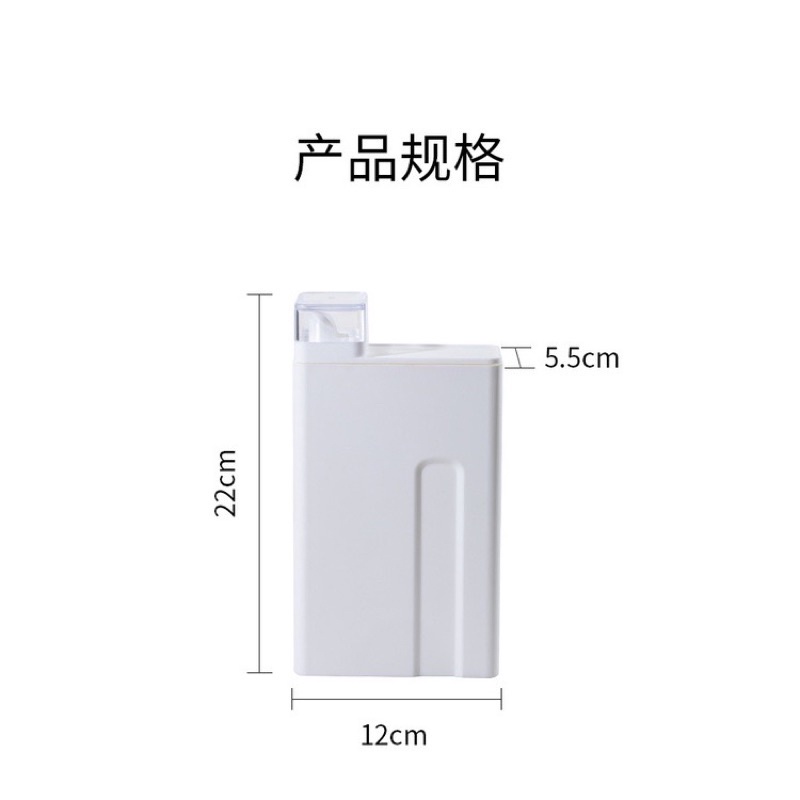 Chai đựng nước giặt / nước xả / nước tẩy quần áo dung tích lớn 1000ml sử dụng nhiều lần