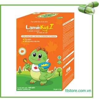 LaminKid I (Hộp 20 gói) – Giúp trẻ ăn ngon, tăng sức đề kháng – Lamin Kid