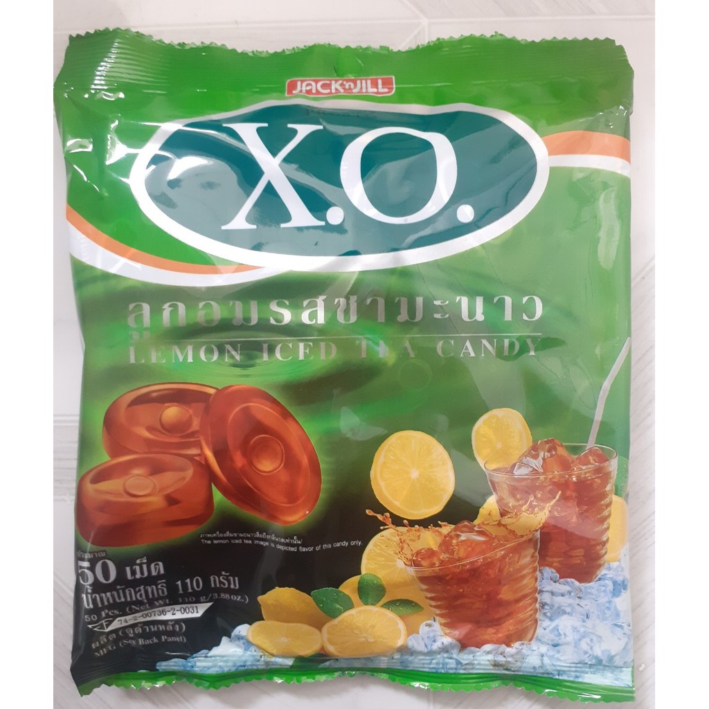 Kẹo trà chanh & mật ông Thái Lan Jack&Jill 110g