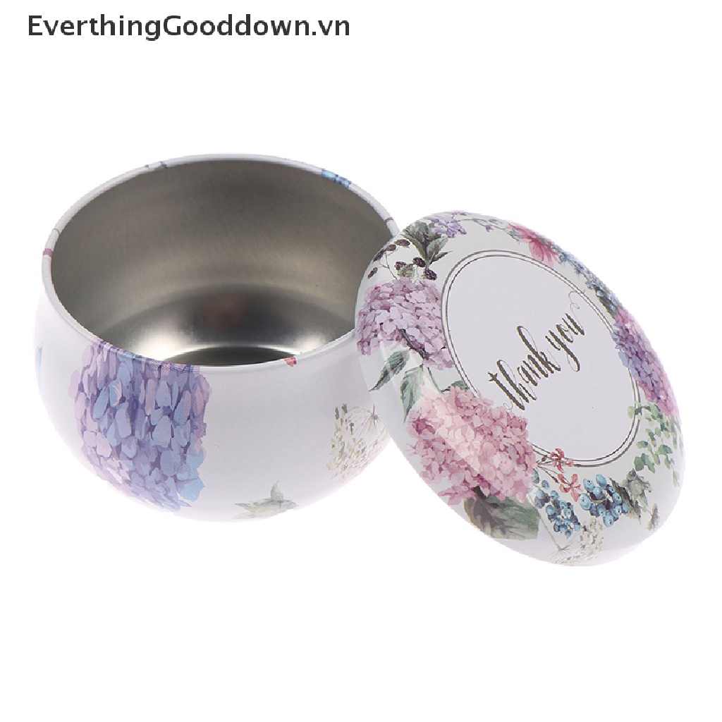 Everthinggooddown Hộp Thiếc Đựng Bánh Kẹo Hình Trống Cá Tính 2.2OZ
