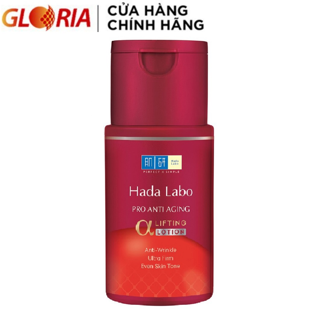 [Mã COSGLORIAT4 -8% đơn 250K] Dung dịch dưỡng chuyên biệt chống lão hóa Hada Labo Pro Anti Aging Lotion 100ml