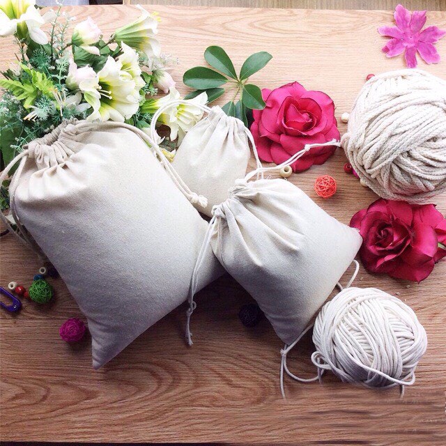 Túi vải dây rút