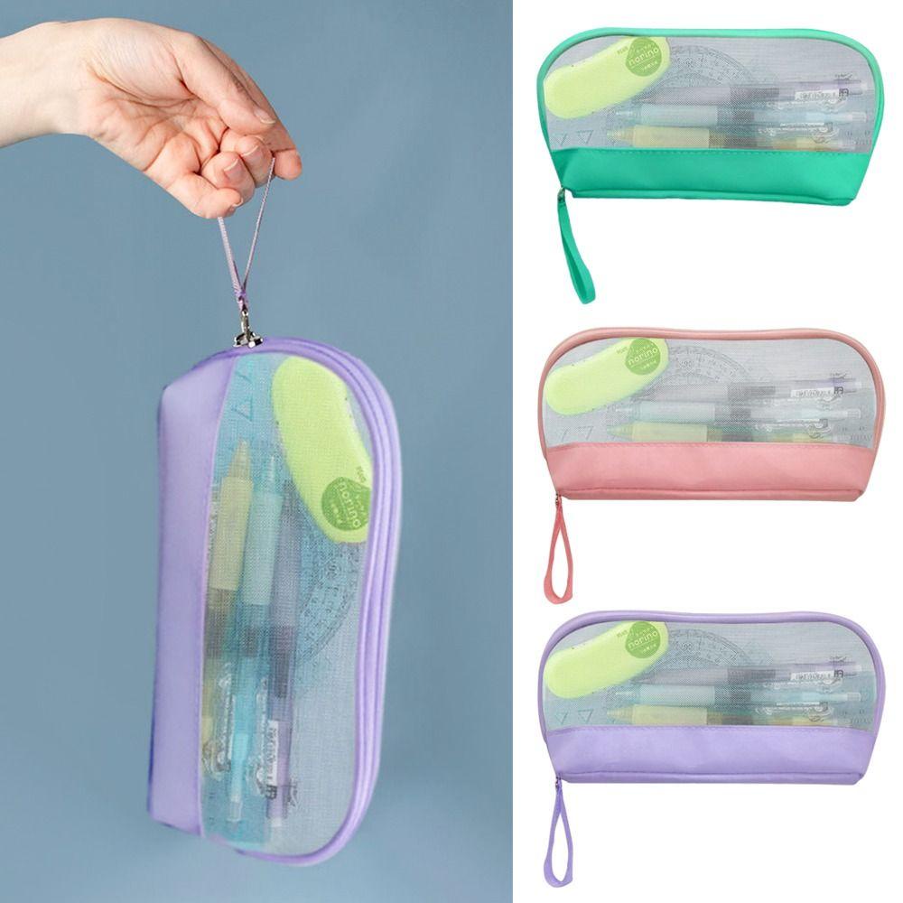 PISTA Bóp Viết Cỡ Lớn Trong Suốt Thiết Kế Đơn Giản