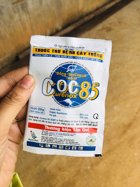 COC 85 - thuốc trị nấm cho sen đá,xương rồng, cây cảnh