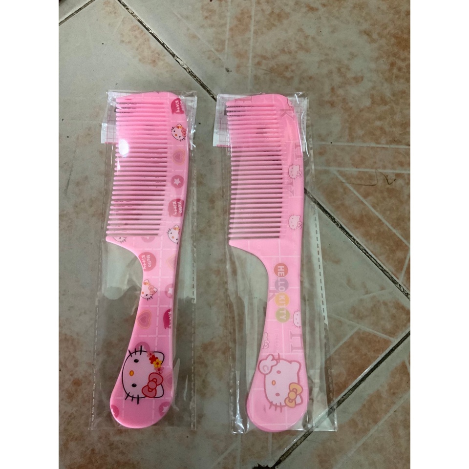 Lược Chải Tóc Họa Tiết Hello Kitty Siêu Xinh, Siêu Dễ Thương