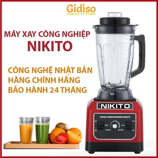 Máy Xay Sinh Tố Công Nghiệp NIKITO 4800W chuyên dụng nhà hàng, khách sạn, quán coffee
