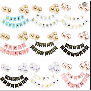 Dây chữ Happy Birthday trang trí sinh nhật