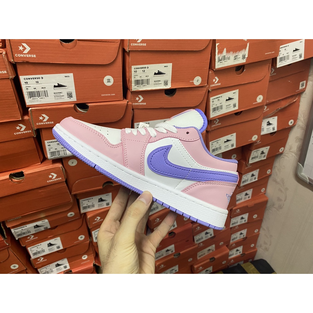[FreeShip – ảnh tự chụp ] GIÀY THỂ THAO SNEAKERS HỒNG TÍM THẤP CỔ MỚI 2021 | BigBuy360 - bigbuy360.vn