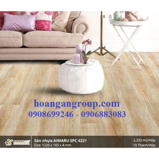 Sàn Nhựa Giả Gỗ Hèm Khóa 4mm Aimaru 4221 - Sàn Nhựa Giả Gỗ Hèm Khóa Giá Rẻ Tại Đồng Nai