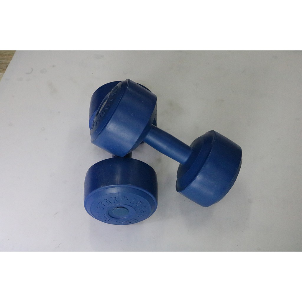 Tạ tập cơ tay bằng nhựa 7kg 2 quả