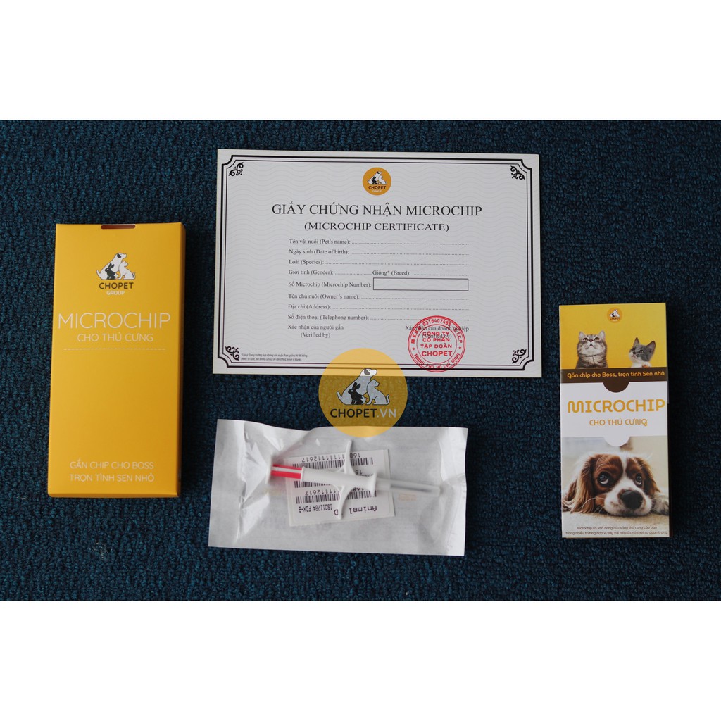 Microchip định danh, bảo hành trọn đời cho thú cưng