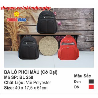 Balo đựng laptop cỡ đại - Thủ Đô Vàng, Mã SP: BL 258
