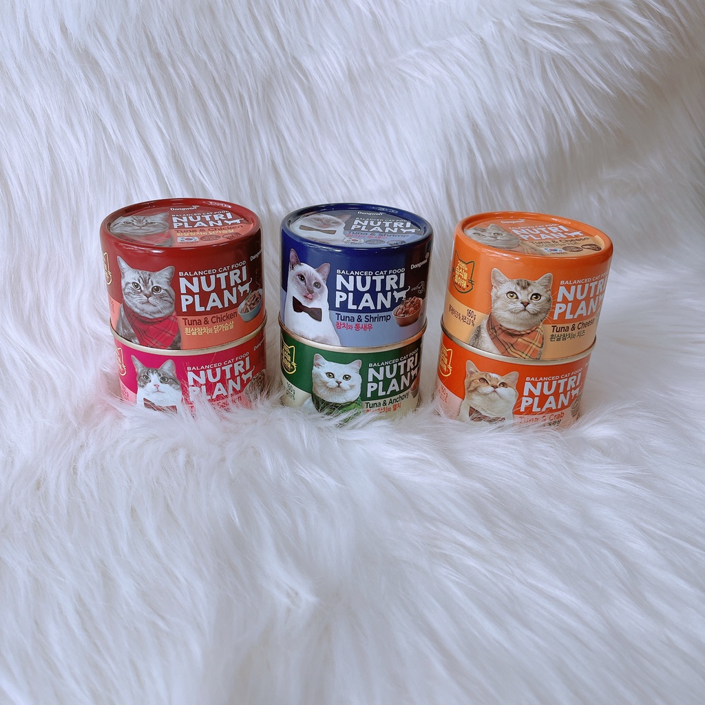 [FREESHIP] Pate Nutri Plan xuất cho mèo với 6 vị