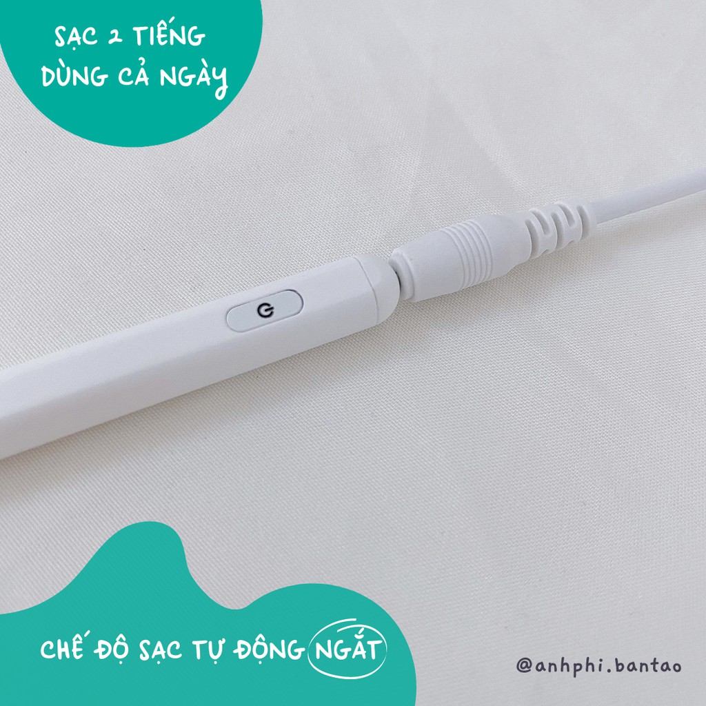 [Bảo hành 6 tháng] Bút Cảm Ứng Stylus Pencil Gen 2 Cho Máy Tính Bảng
