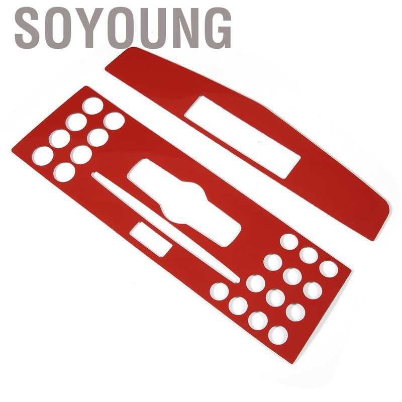 Set 2 Ốp Bảng Điều Khiển Xe Ô Tô Mercedes W204 2005-2012