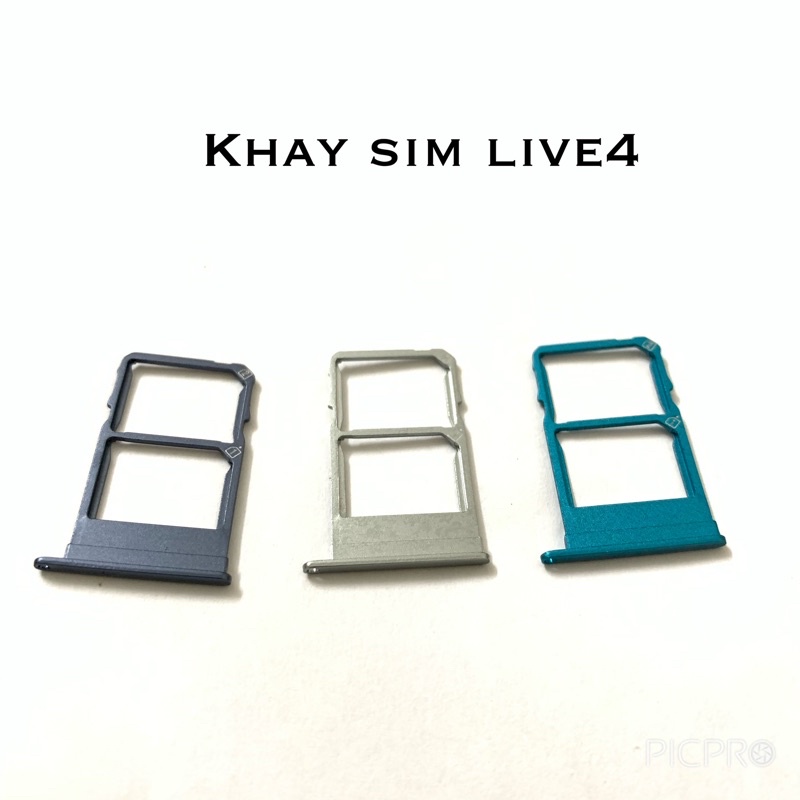 Khay sim Vnsmart Live4 (V640) xanh lá,trắng,đen