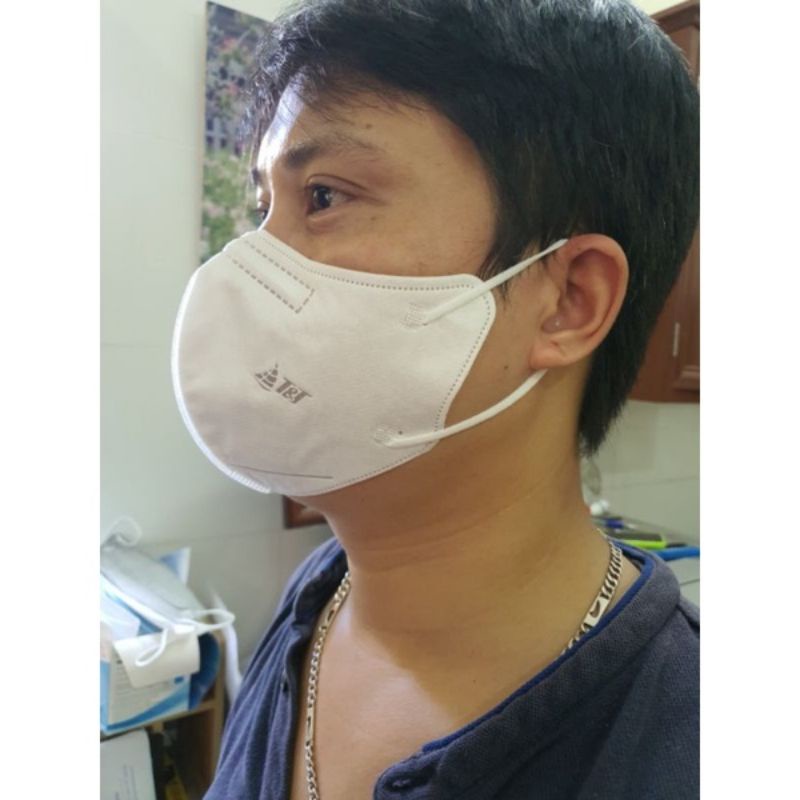 KHẨU TRANG 6D MASK T.T 4 LỚP KHÁNG KHUẨN HỘP 10 CÁI | WebRaoVat - webraovat.net.vn