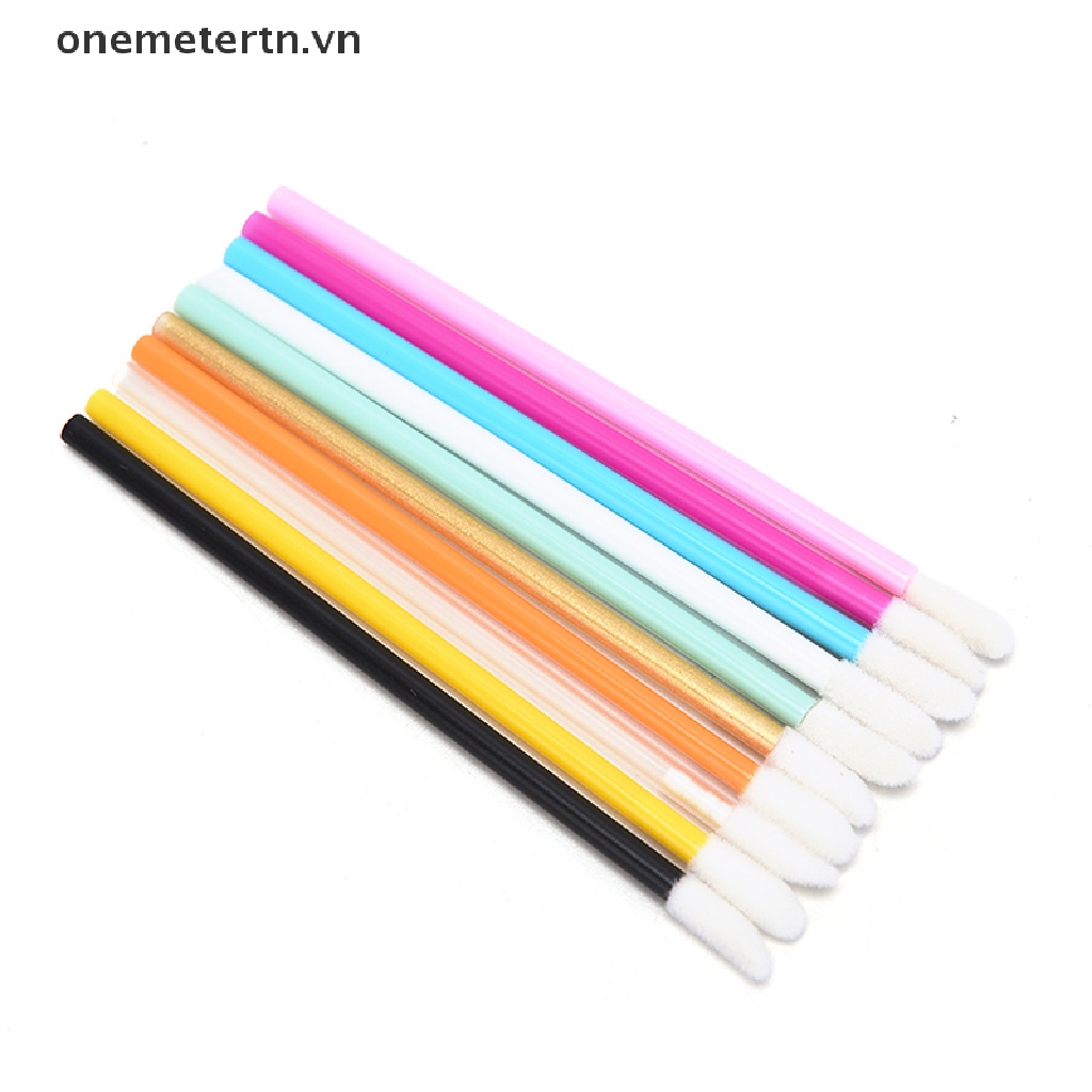 [Hàng mới về] Set 50 cọ son môi trang điểm sử dụng một lần