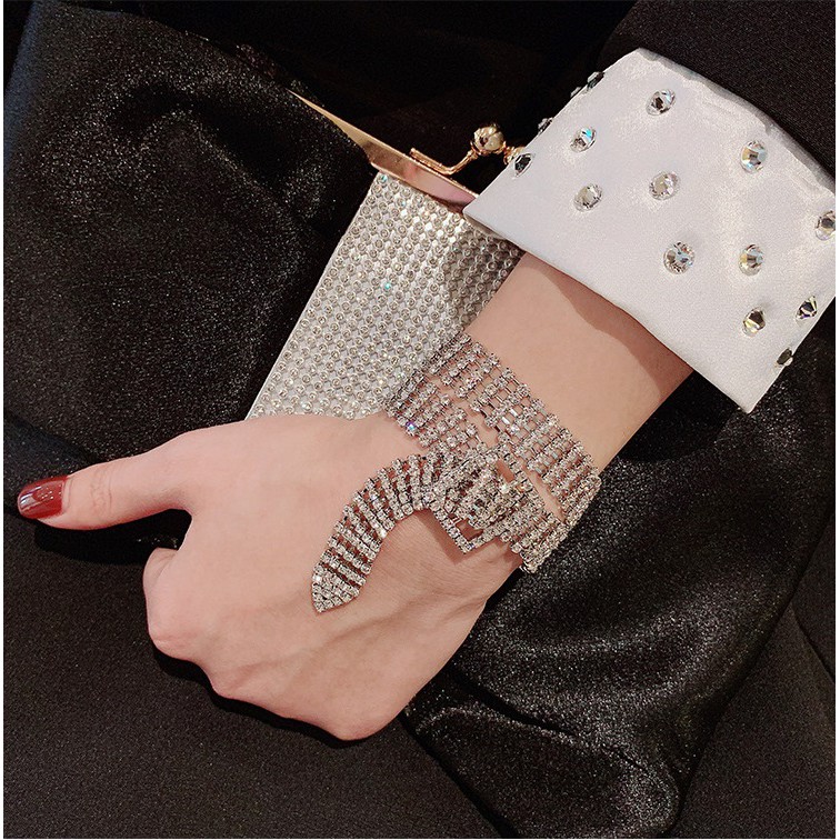 Siêu phẩm vòng chocker đính đá đẳng cấp ngôi sao VC32