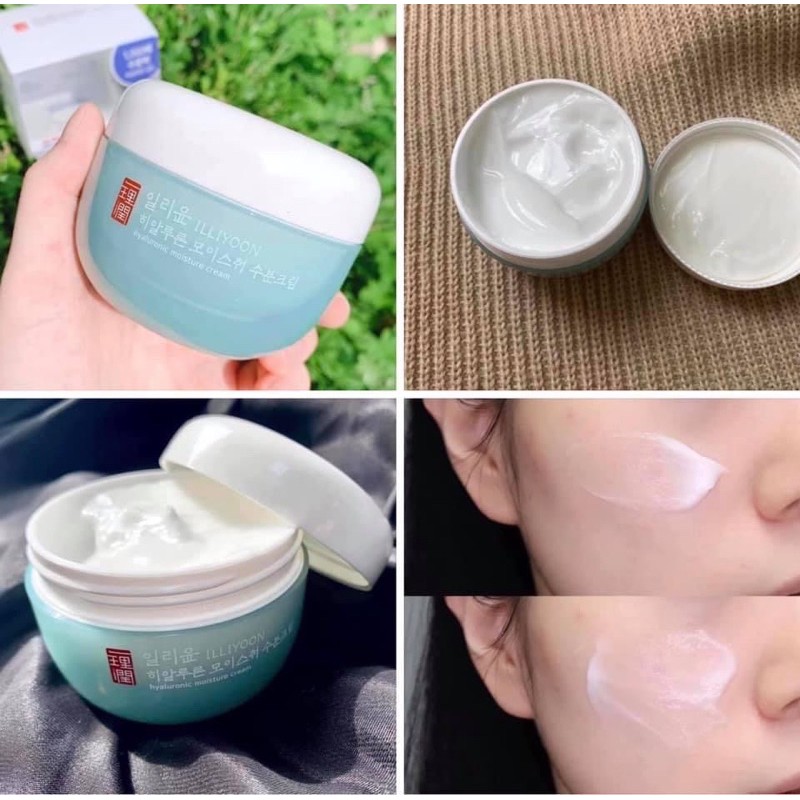 Kem dưỡng ẩm CẤP NƯỚC ILLIYOON HYALURONIC Moisture Cream