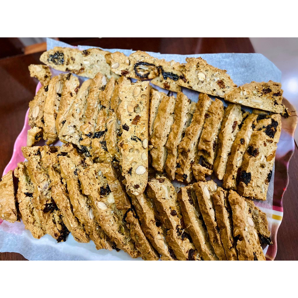 250gr Bánh Biscotti ăn kiêng giảm cân 3 vị tự chọn - Shop Mẹ Minh | WebRaoVat - webraovat.net.vn