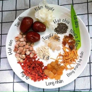 Sét 400gr chè dưỡng nhan loại ngon