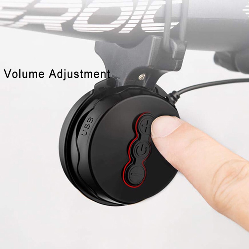 Còi Báo Động 120db Sạc Được Chống Thấm Nước Cho Xe Đạp Leo Núi