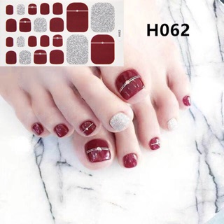 Dán móng chân ( Nail wraps ) P4 (Hàng Mới)