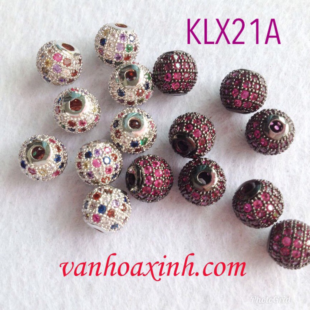 1 viên Charm xịn bạc Thái trang trí vòng tay handmade