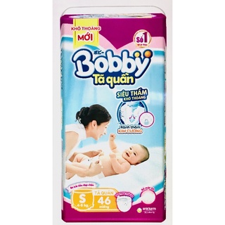 Tã Quần Bobby S46 miếng KHUYẾN MẠI KHỦNG +Thêm gói FREESHIP Extra +Mua đơn hàng 250k tặng bộ ăn dặm