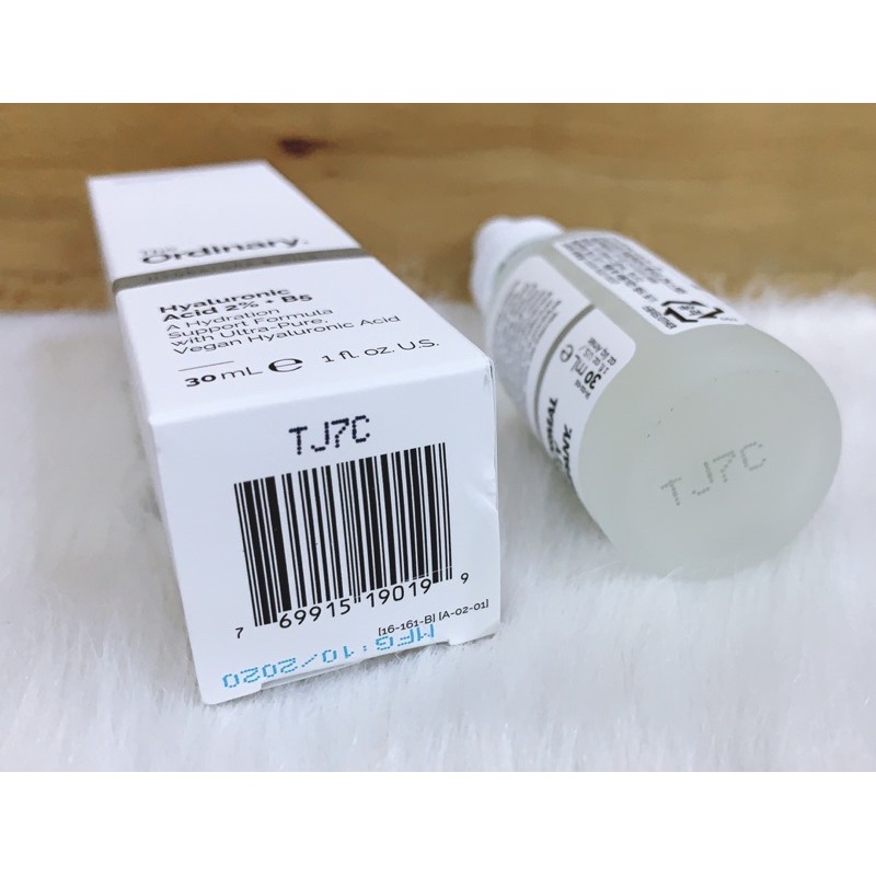 Serum Cấp Ẩm Chuyên Sâu, Phục Hồi Da Hư Tổn Hyaluronic 2% + B5 The Ordinary