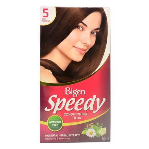 Thuốc Nhuộm Tóc Bigen Speedy số 5 Nâu hạt dẻ đậm