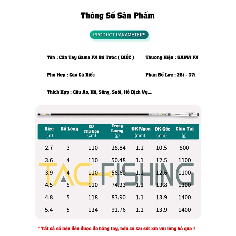 Cần Tay GaMa FX Bá Tước