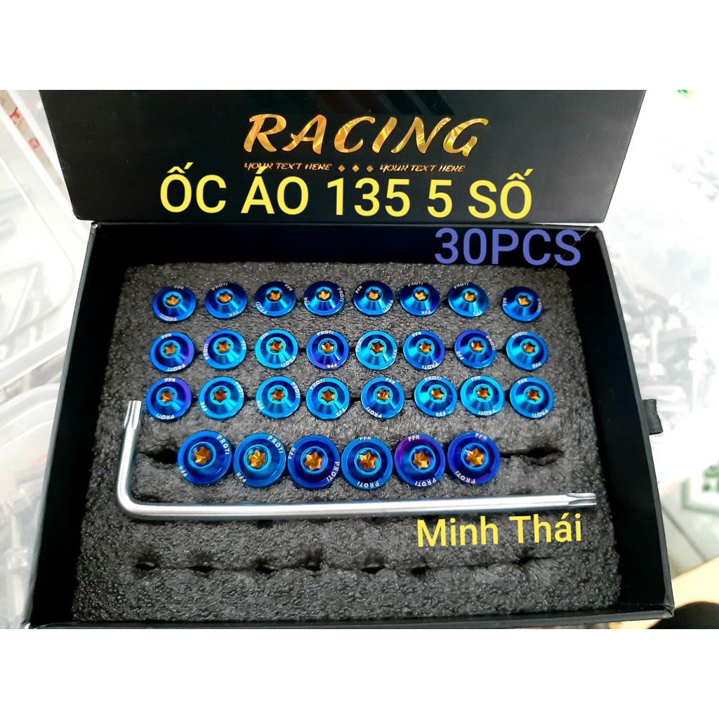 Bộ ốc áo ex 135 30con