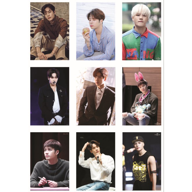 Lomo card ảnh GOT7 - JACKSON WANG full 72 ảnh