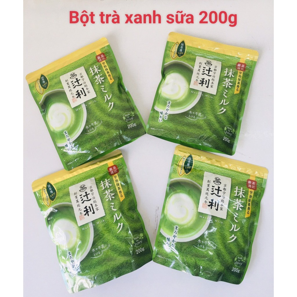 Bột Trà Xanh Sữa 200g Matcha Milk - Nhật Bản