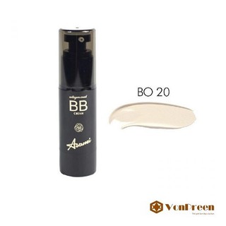 Kem nền Asami Collagen Snail BB Cream, dưỡng ẩm và làm trắng, chống nắng, che phủ hoàn hảo