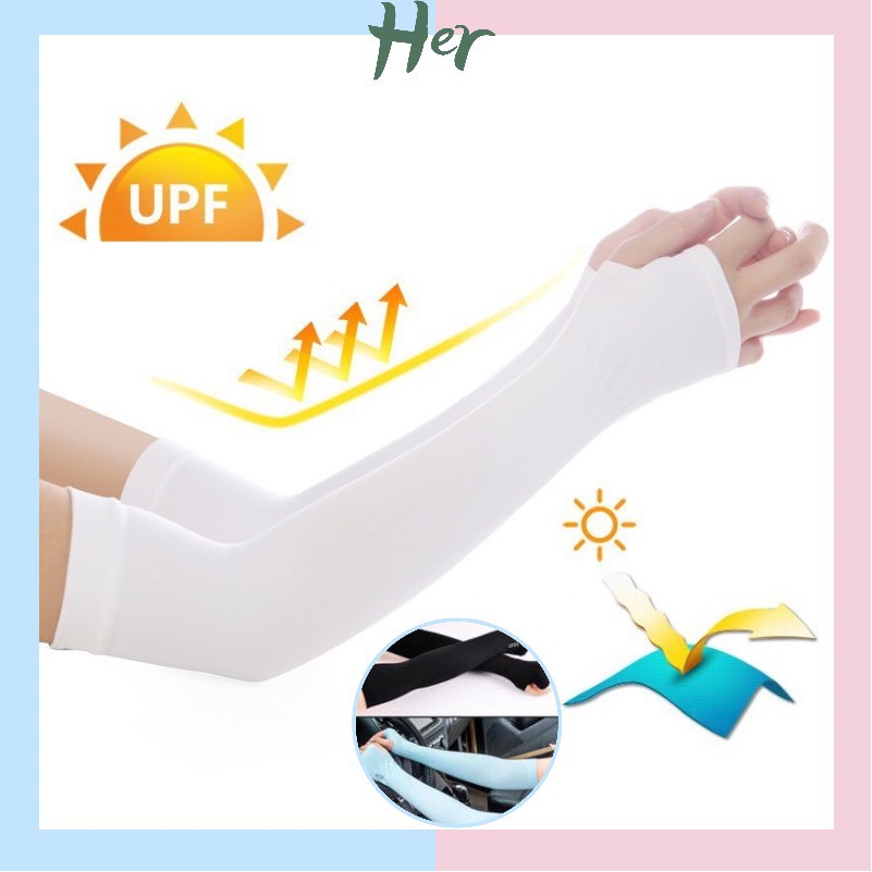 Ống tay, bao tay chống nắng, chống tia UV dành cho nam và nữ; G01 - HERSTORE