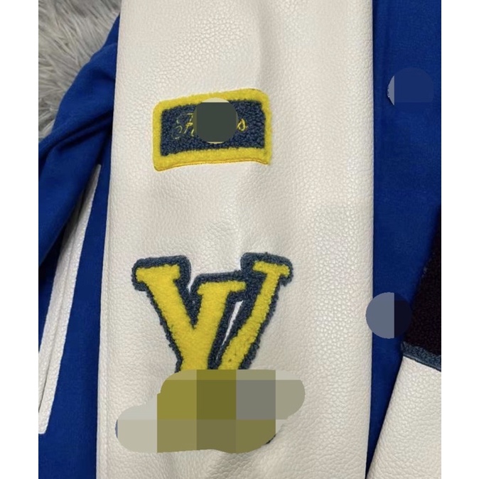⚡️⚡️Áo Khoác Louis Vuitton Varsity Leather Jacket/ Áo varsity jacket LV