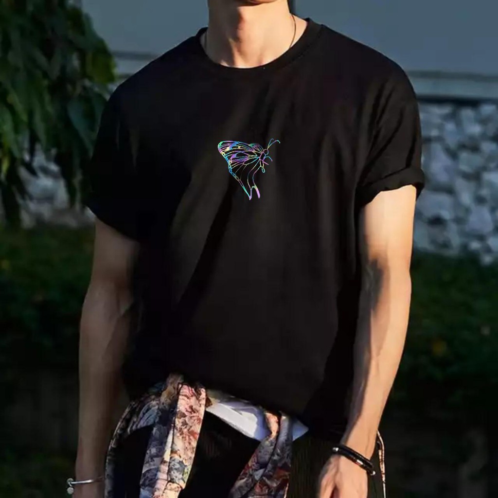 Áo thun Stee FCK BUTTERFLY Phản quang Unisex