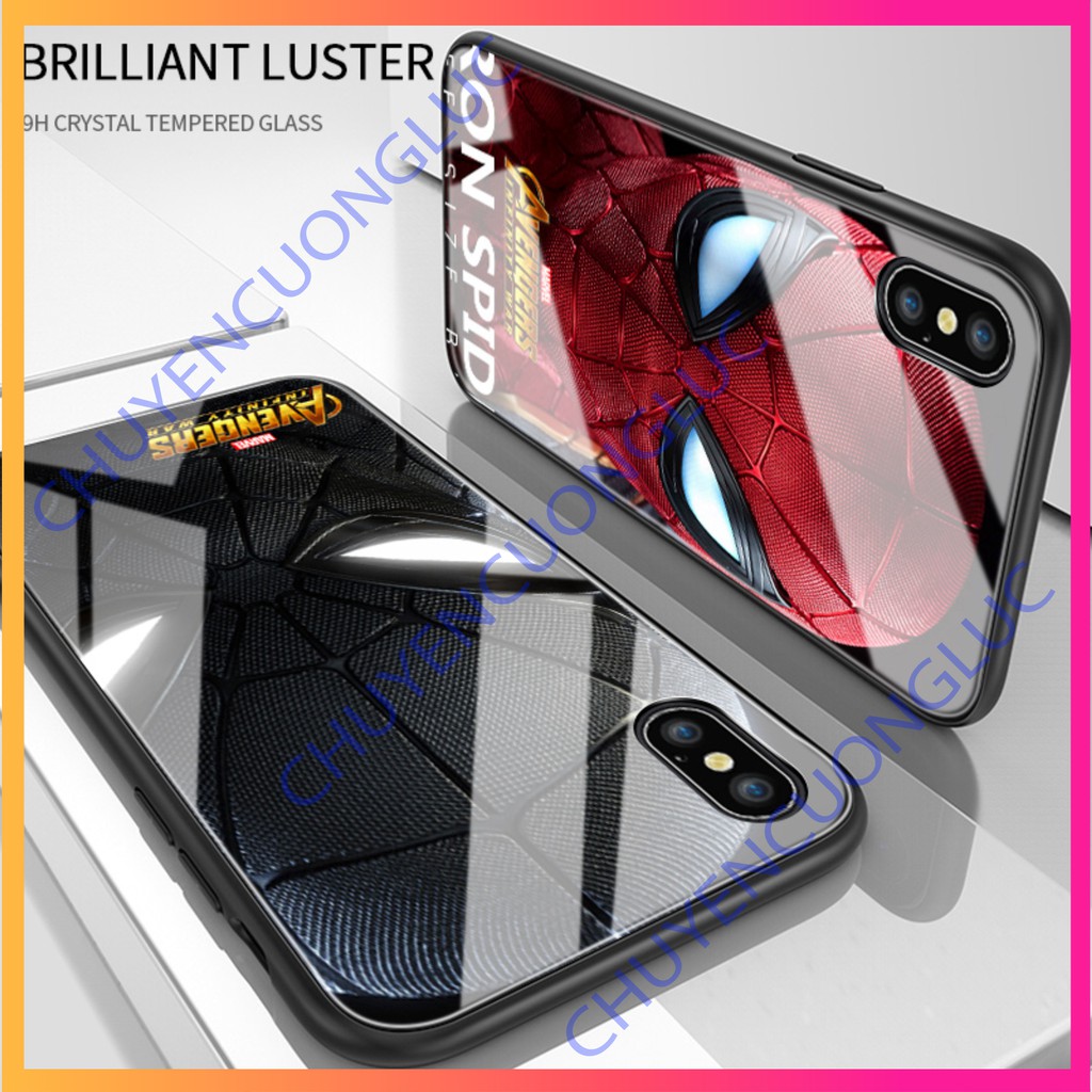 [HOT] Ốp Lưng Samsung Galaxy M51 Kính Cường Lực In Hình Người Nhện - A10 A20 A20S A21S A30S A50 A31 A51 A71